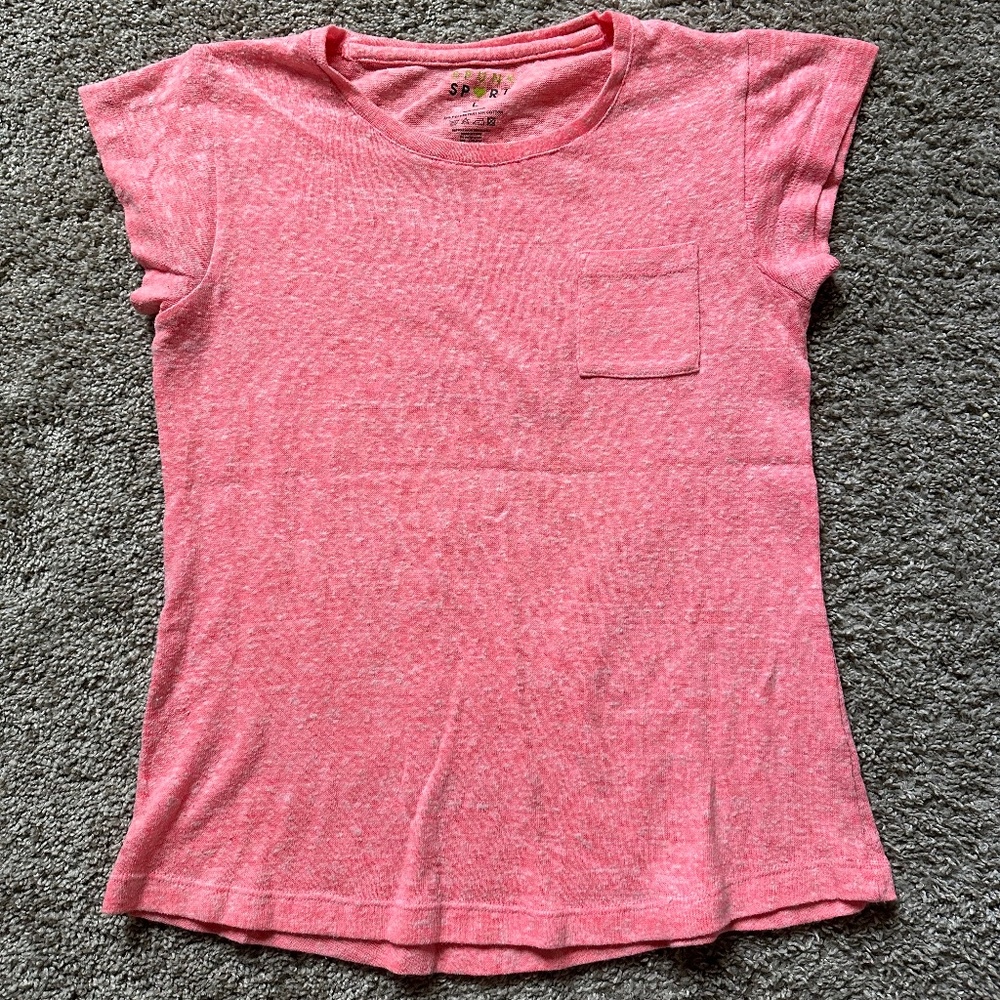 Neon pink top